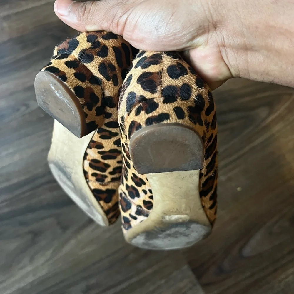 J. Crew crew leopard